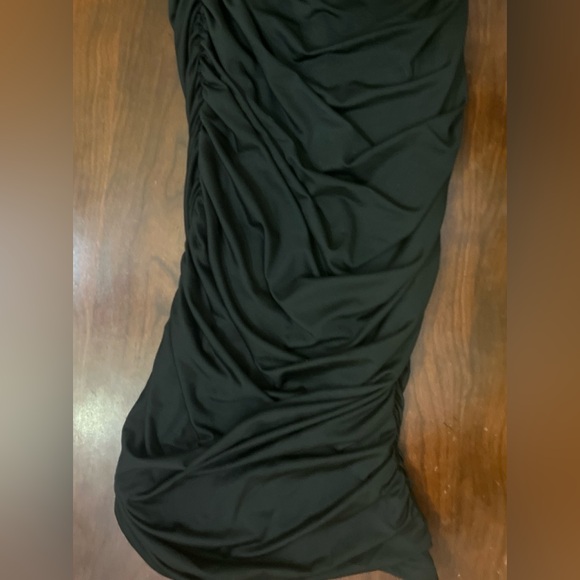 NWOT BEAGIMEG Sexy Ruched Bodycon Casual
Solid Sleeveless Tank Midi Dress - Picture 6 of 10